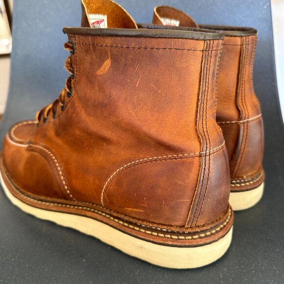 Red Wing Heritage 1907 Moc Toe Copper 11.5D - Picture 6 of 10